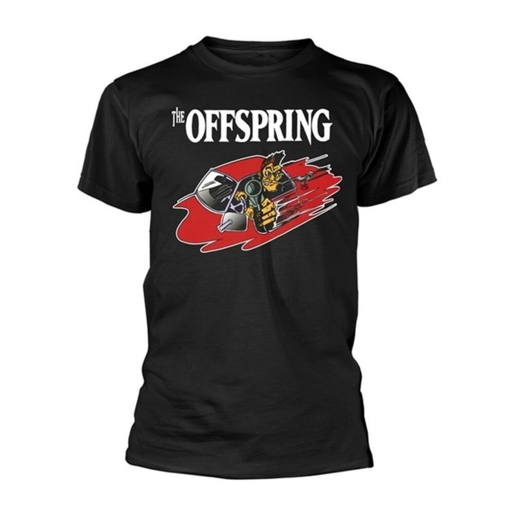 The Offspring Unisex Adult Bad Habit T-Shirt / Black